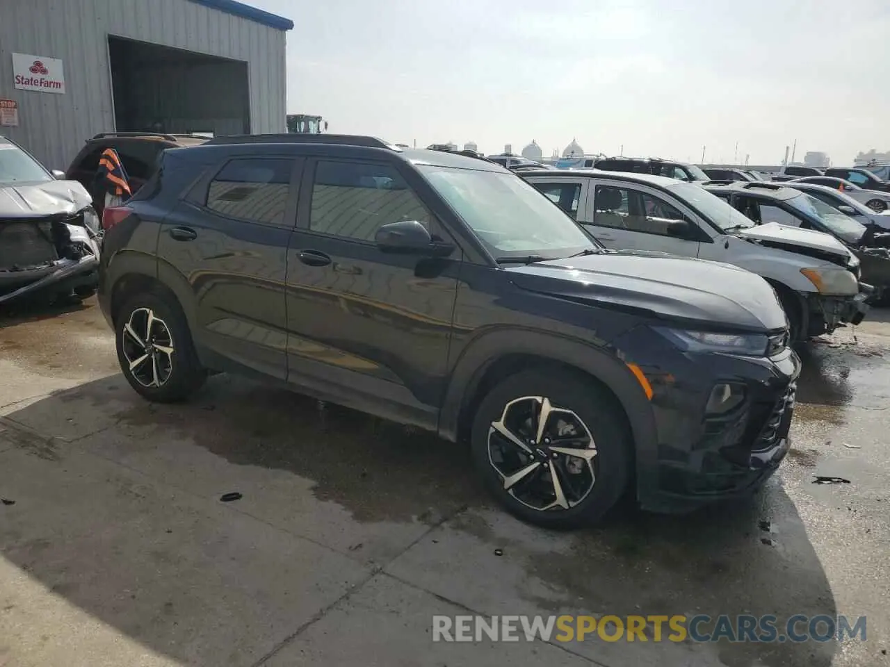 4 fotografías del automóvil dañado KL79MTSL2NB113817 CHEVROLET TRAILBLZR 2022