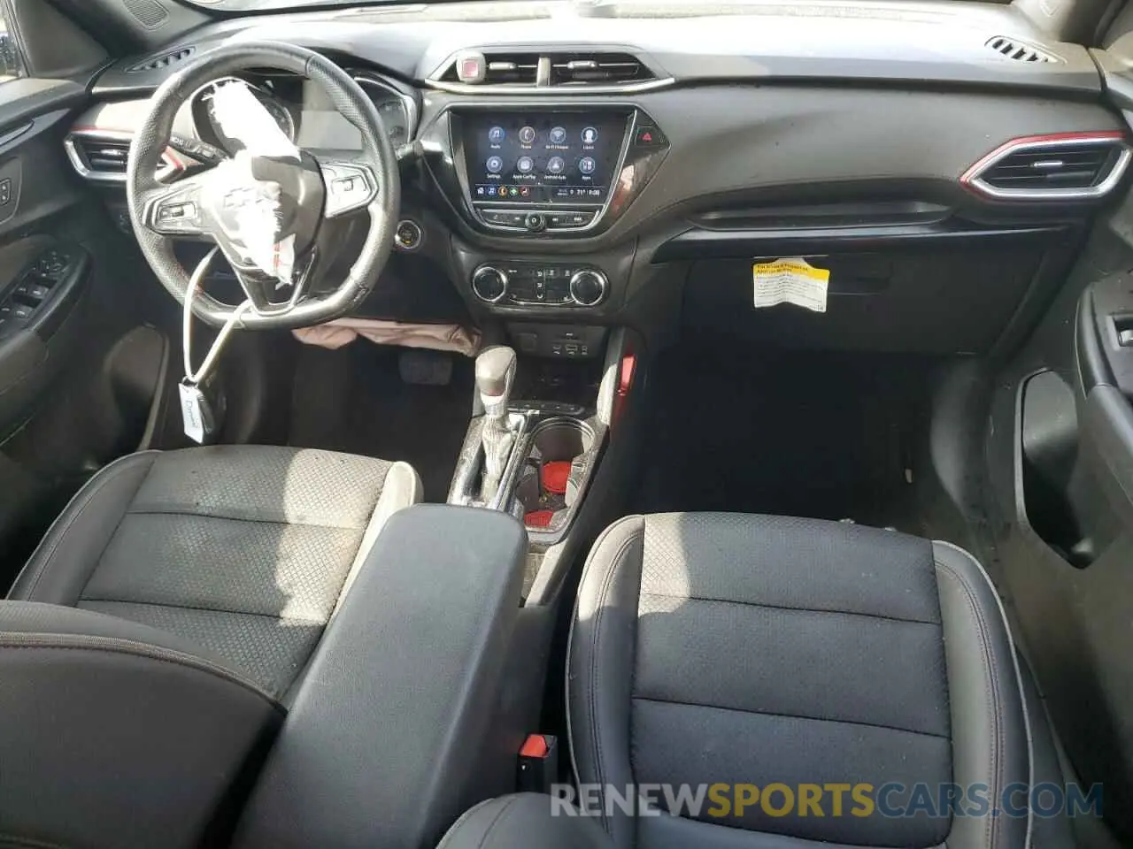8 fotografías del automóvil dañado KL79MTSL2NB113817 CHEVROLET TRAILBLZR 2022