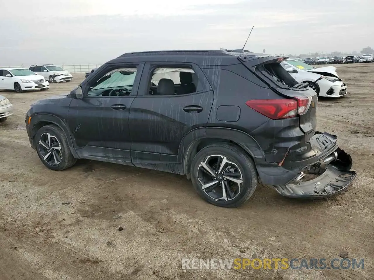 2 fotografías del automóvil dañado KL79MTSL3NB142050 CHEVROLET TRAILBLZR 2022