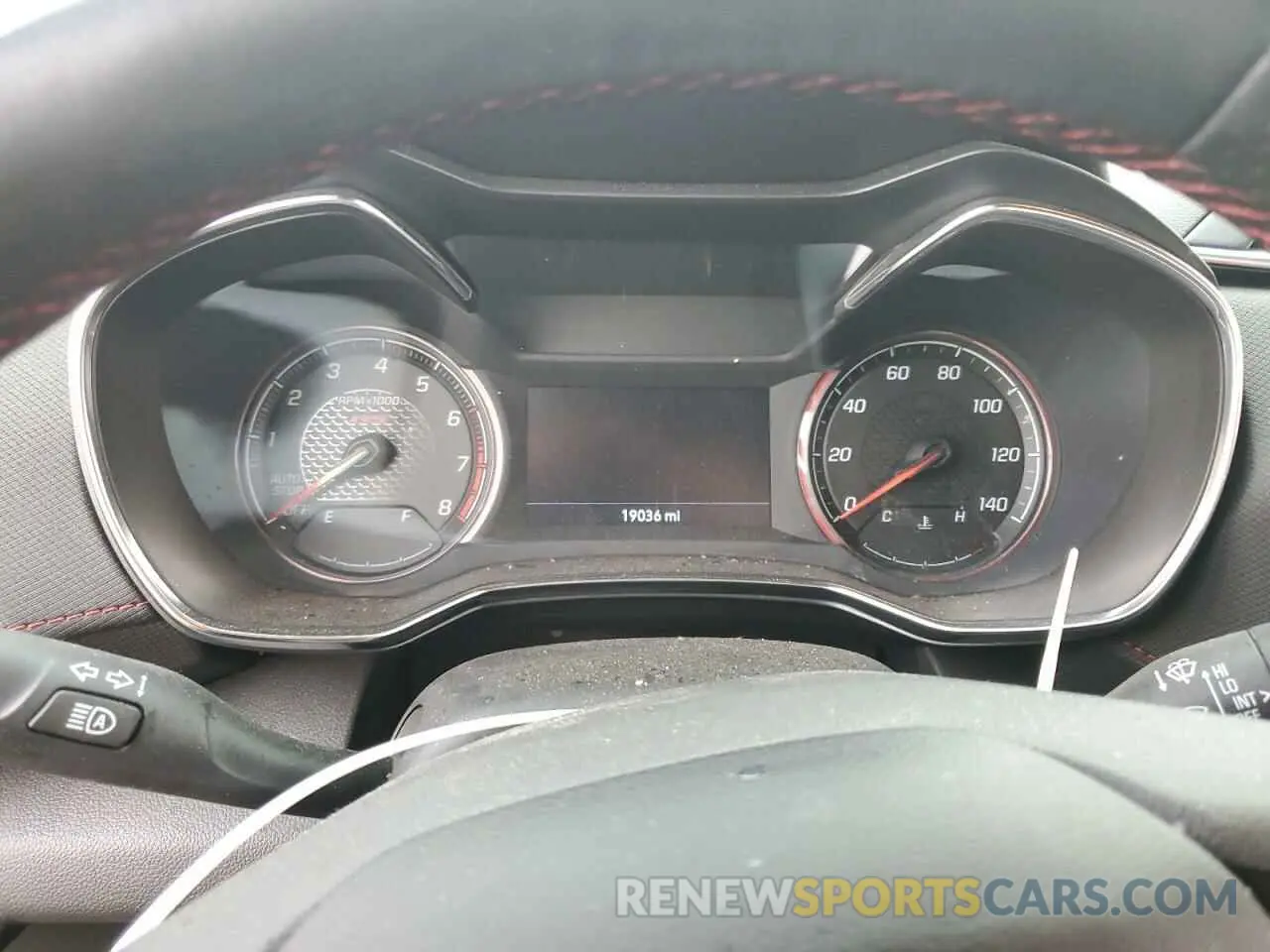 9 fotografías del automóvil dañado KL79MTSL3NB142050 CHEVROLET TRAILBLZR 2022