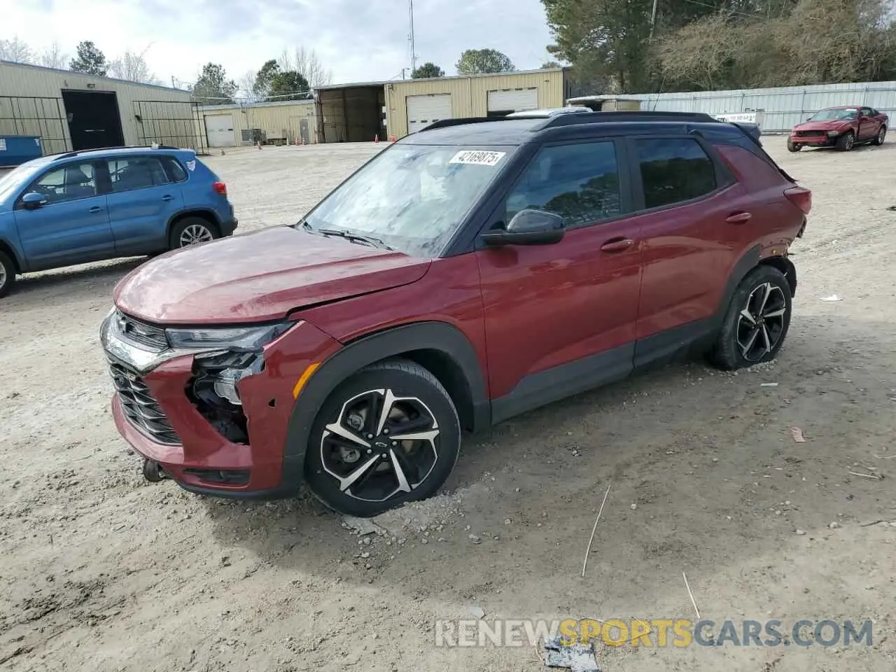 1 fotografías del automóvil dañado KL79MTSL4NB121904 CHEVROLET TRAILBLZR 2022