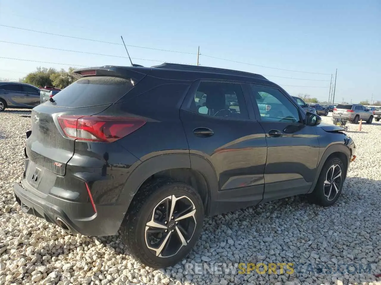 3 fotografías del automóvil dañado KL79MTSL7NB035695 CHEVROLET TRAILBLZR 2022