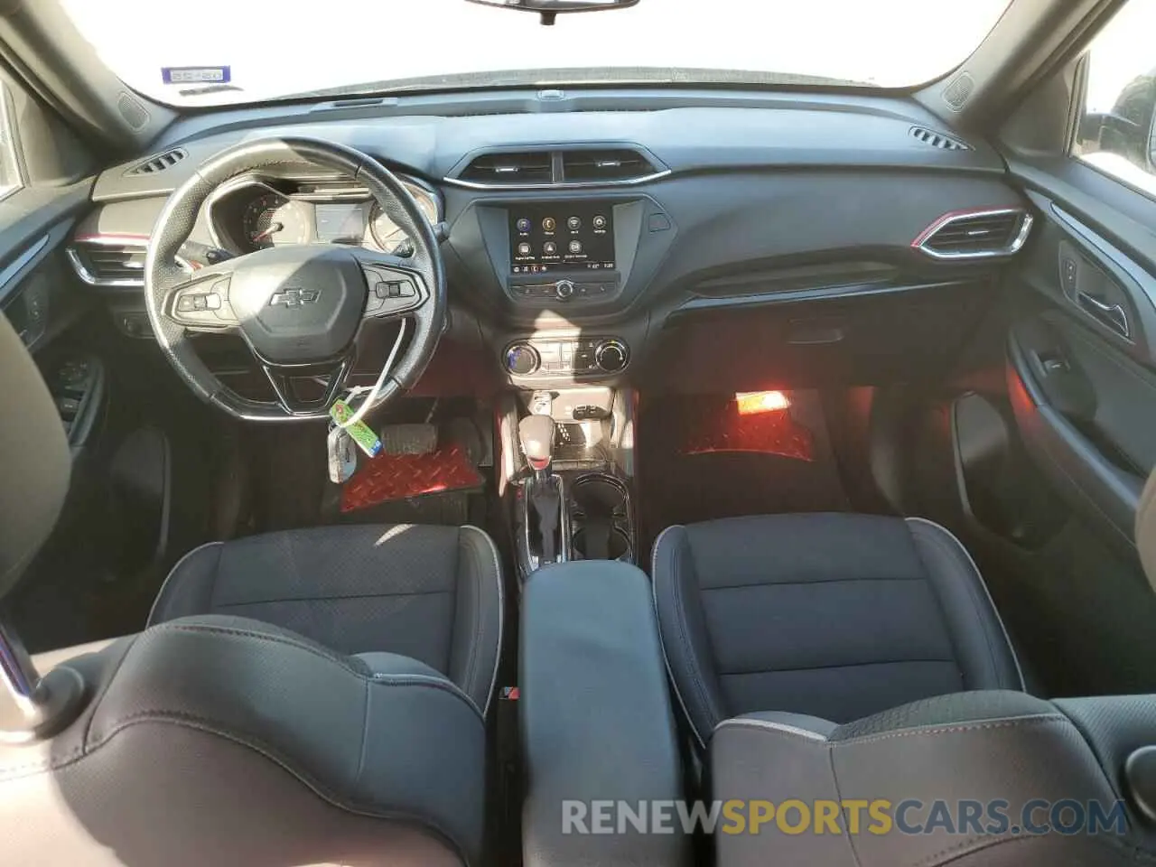 8 fotografías del automóvil dañado KL79MTSL7NB035695 CHEVROLET TRAILBLZR 2022