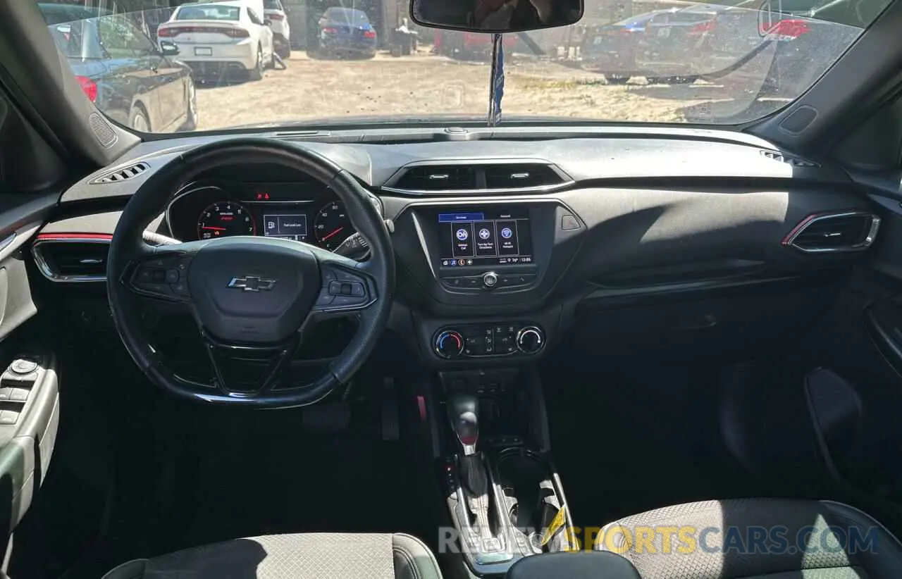 9 fotografías del automóvil dañado KL79MTSL8NB068589 CHEVROLET TRAILBLZR 2022