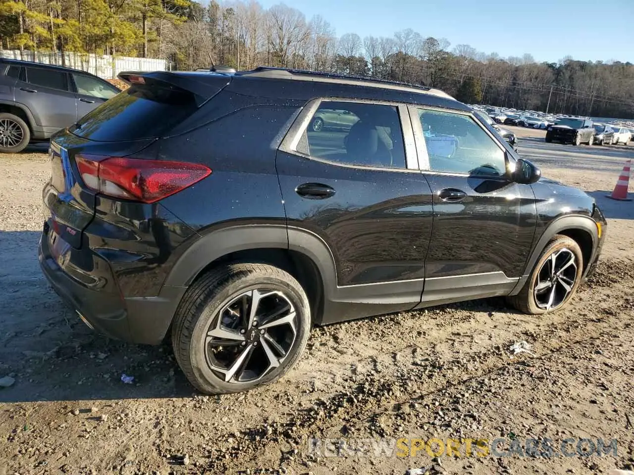3 fotografías del automóvil dañado KL79MTSL8NB109433 CHEVROLET TRAILBLZR 2022
