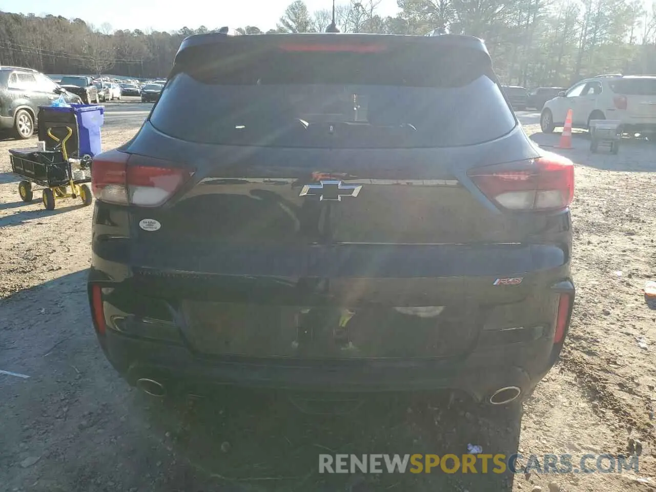 6 fotografías del automóvil dañado KL79MTSL8NB109433 CHEVROLET TRAILBLZR 2022