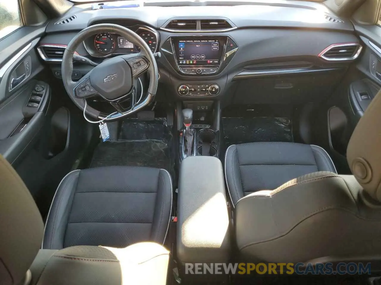 8 fotografías del automóvil dañado KL79MTSL8NB109433 CHEVROLET TRAILBLZR 2022