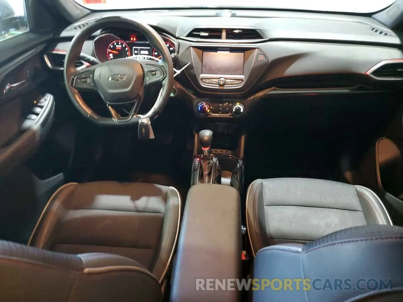 8 fotografías del automóvil dañado KL79MUSL3NB057053 CHEVROLET TRAILBLZR 2022