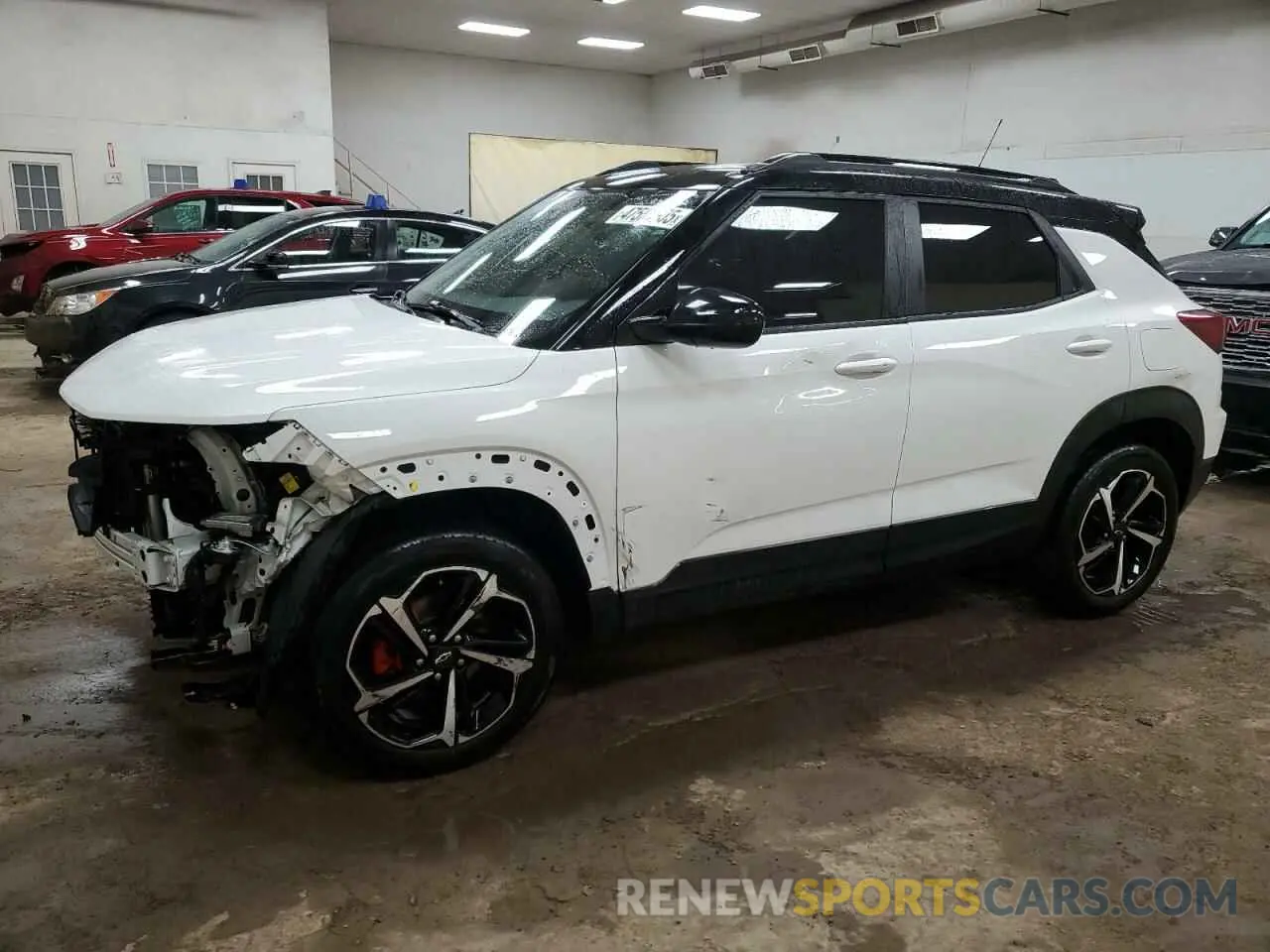 1 fotografías del automóvil dañado KL79MUSL4NB082057 CHEVROLET TRAILBLZR 2022