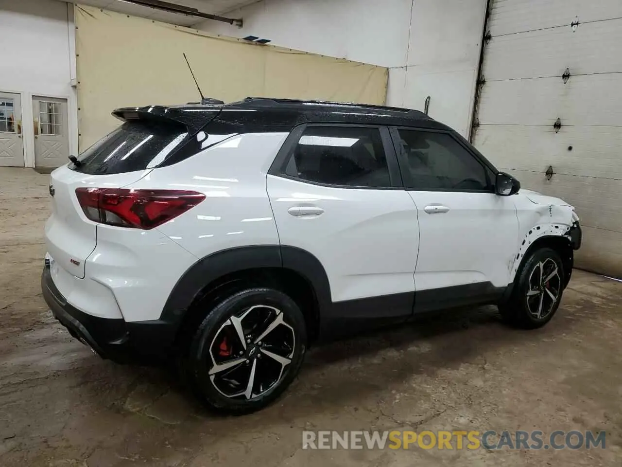 3 fotografías del automóvil dañado KL79MUSL4NB082057 CHEVROLET TRAILBLZR 2022