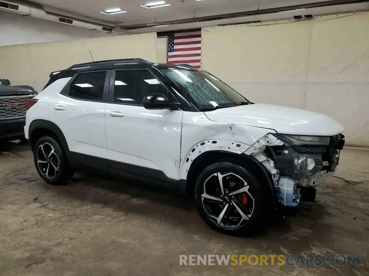 4 fotografías del automóvil dañado KL79MUSL4NB082057 CHEVROLET TRAILBLZR 2022