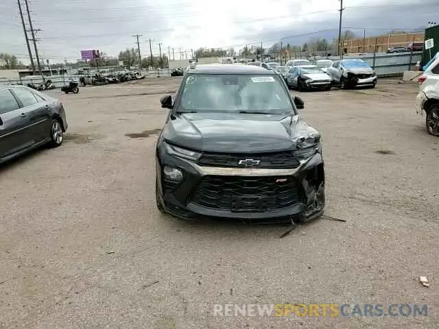 10 fotografías del automóvil dañado KL79MUSL5NB117897 CHEVROLET TRAILBLZR 2022