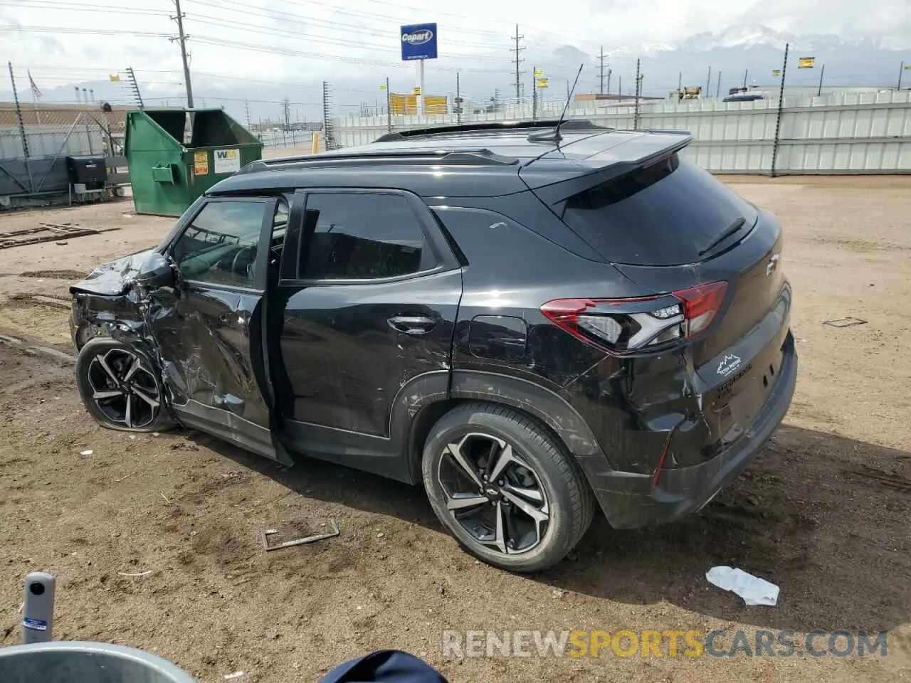 2 fotografías del automóvil dañado KL79MUSL5NB117897 CHEVROLET TRAILBLZR 2022