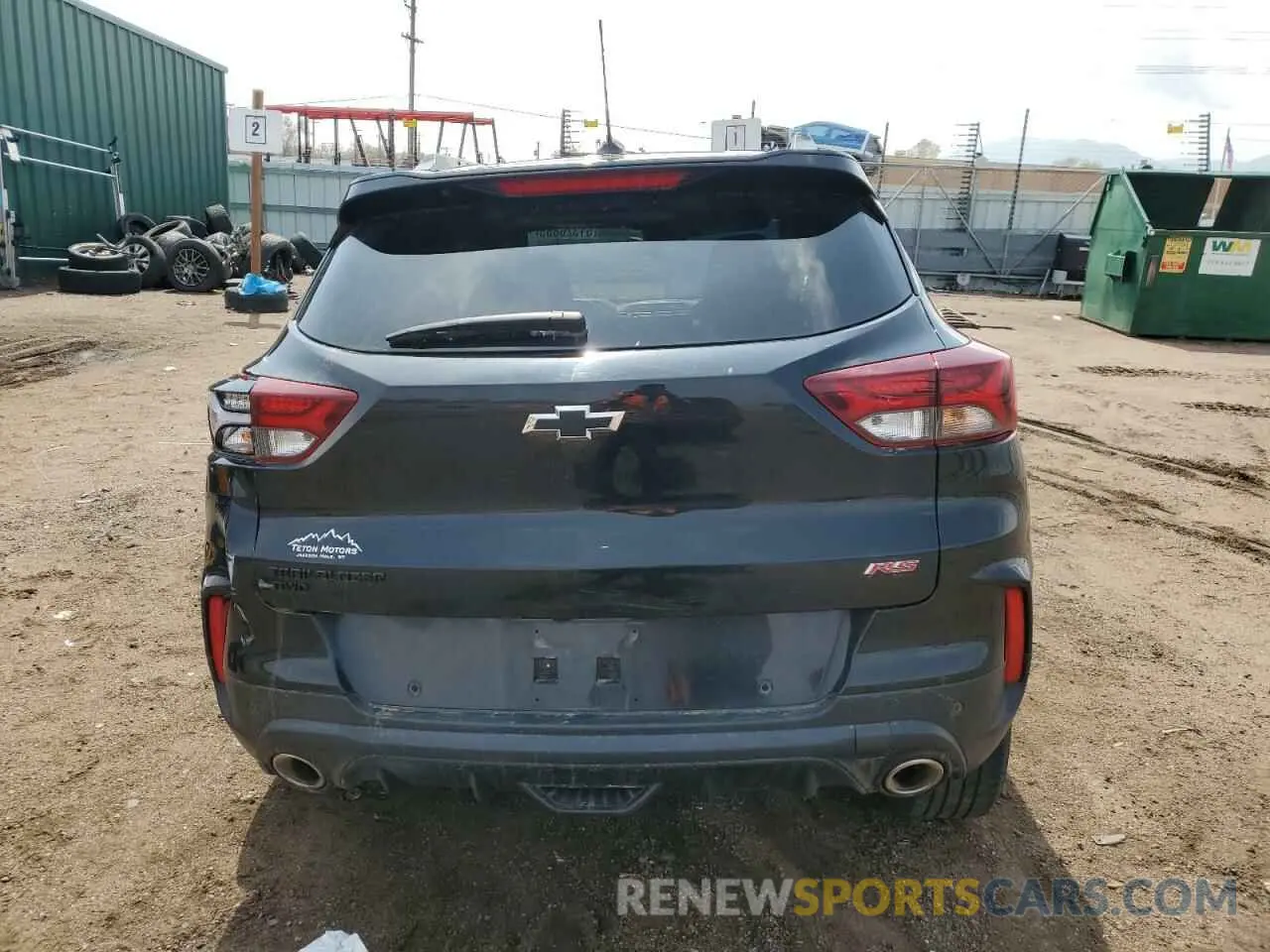6 fotografías del automóvil dañado KL79MUSL5NB117897 CHEVROLET TRAILBLZR 2022