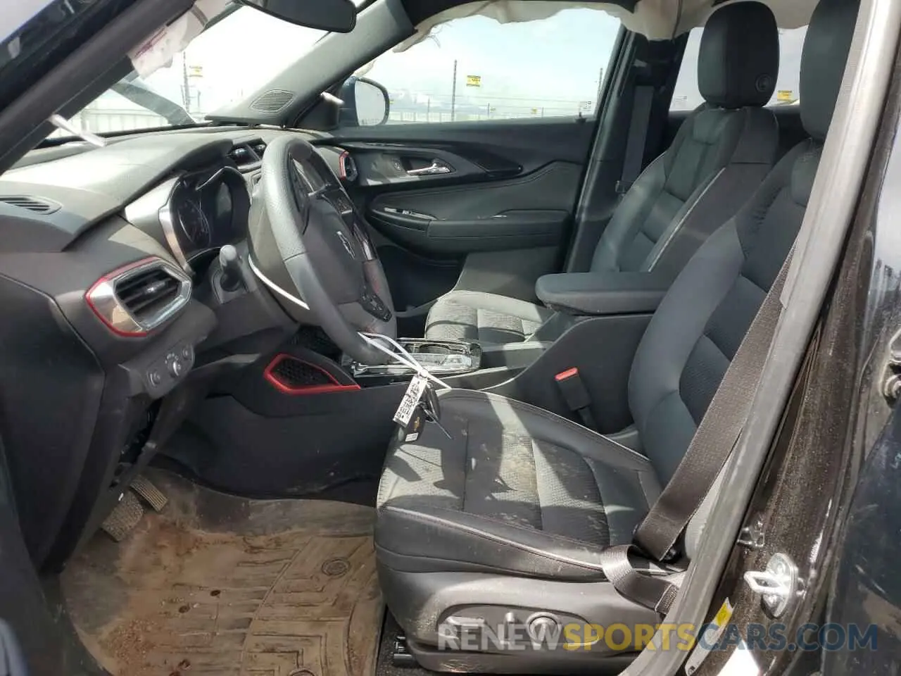 7 fotografías del automóvil dañado KL79MUSL5NB117897 CHEVROLET TRAILBLZR 2022