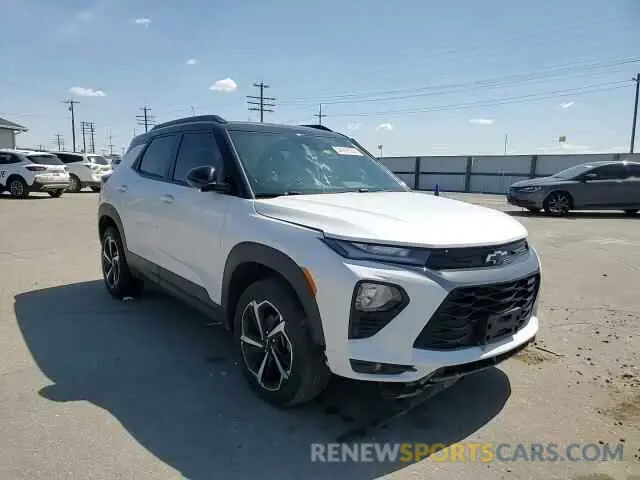14 fotografías del automóvil dañado KL79MUSL7NB128111 CHEVROLET TRAILBLZR 2022