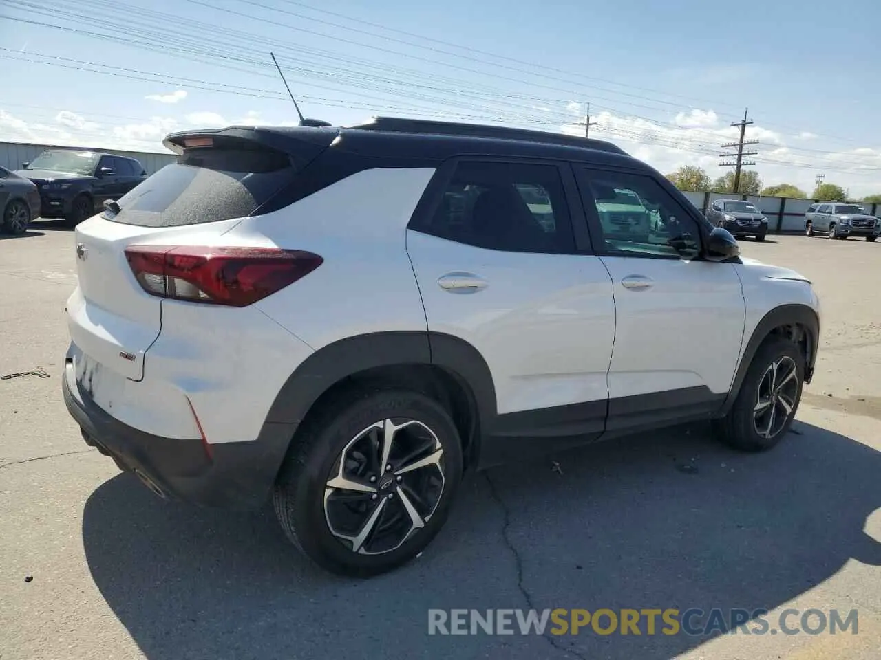3 fotografías del automóvil dañado KL79MUSL7NB128111 CHEVROLET TRAILBLZR 2022