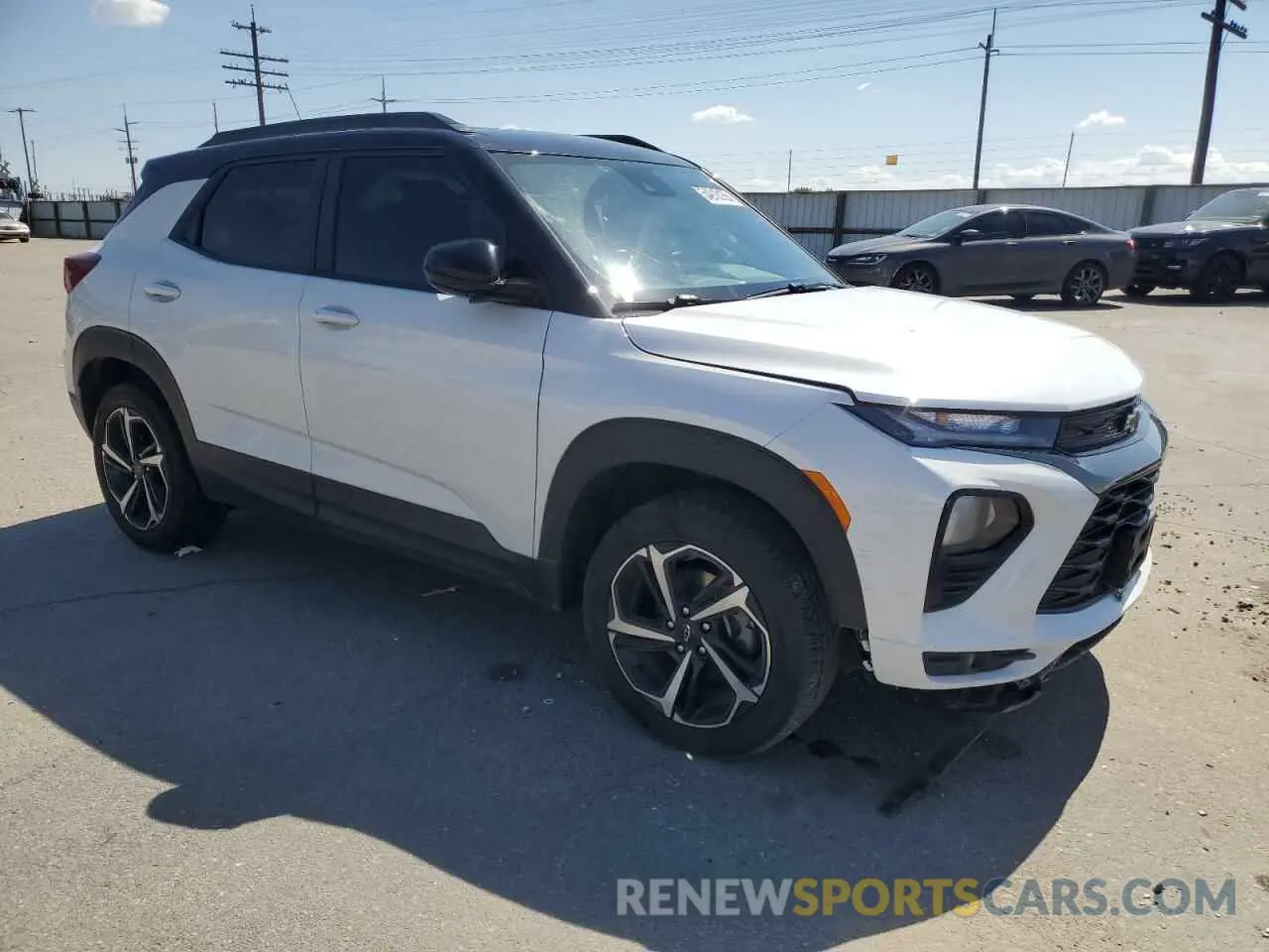 4 fotografías del automóvil dañado KL79MUSL7NB128111 CHEVROLET TRAILBLZR 2022