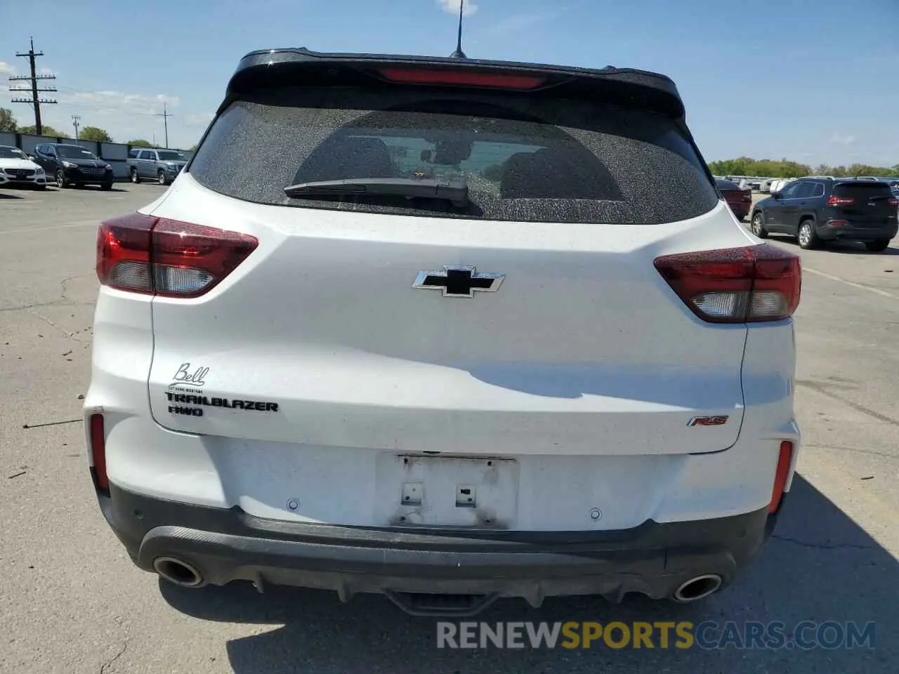 6 fotografías del automóvil dañado KL79MUSL7NB128111 CHEVROLET TRAILBLZR 2022