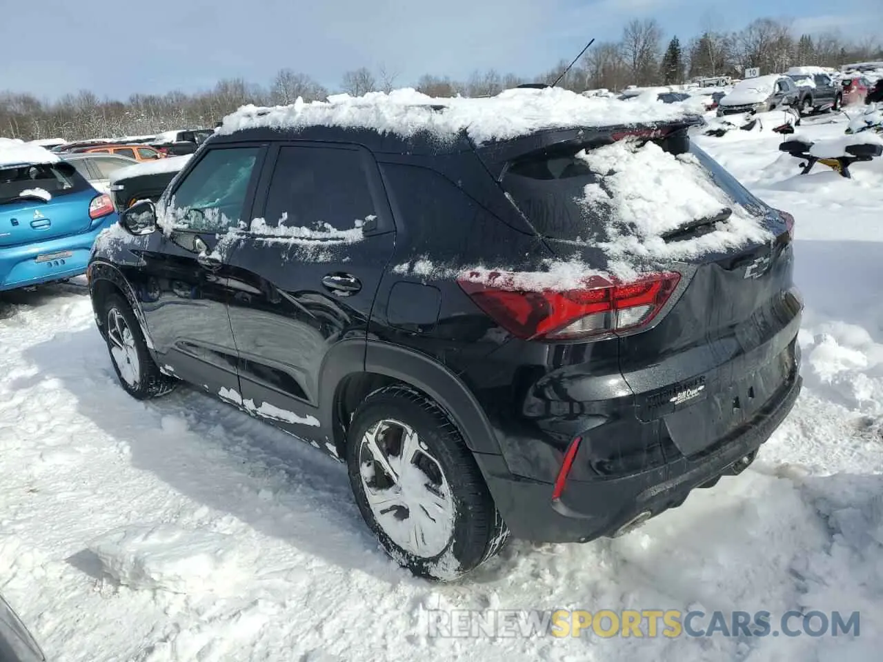 2 fotografías del automóvil dañado KL79MUSL9NB043397 CHEVROLET TRAILBLZR 2022