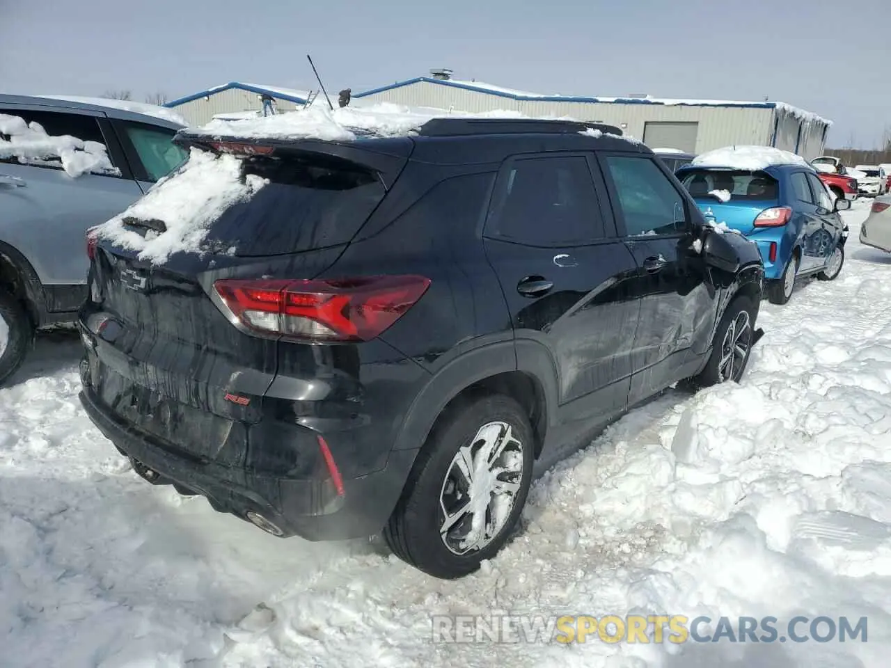 3 fotografías del automóvil dañado KL79MUSL9NB043397 CHEVROLET TRAILBLZR 2022