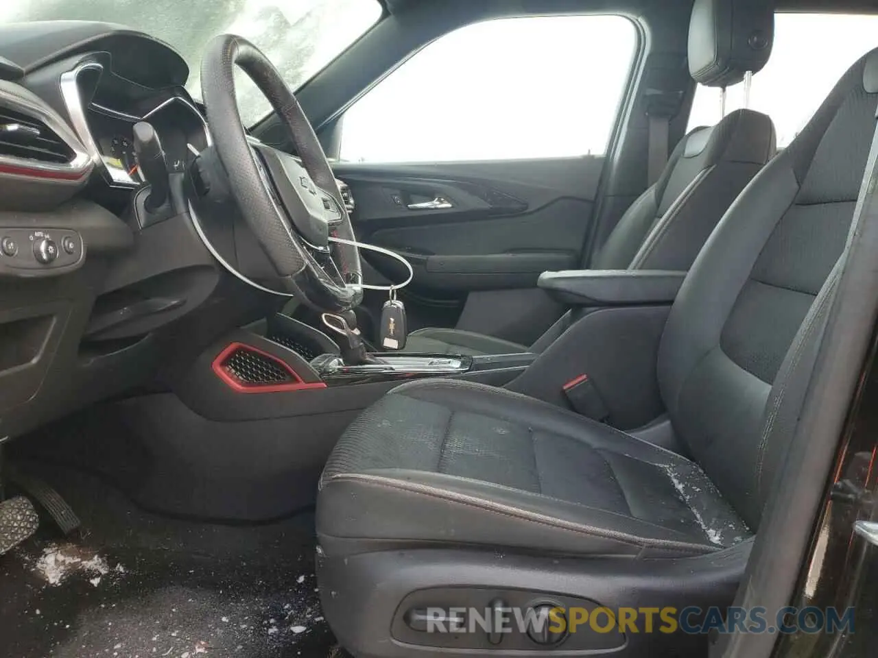 7 fotografías del automóvil dañado KL79MUSL9NB043397 CHEVROLET TRAILBLZR 2022