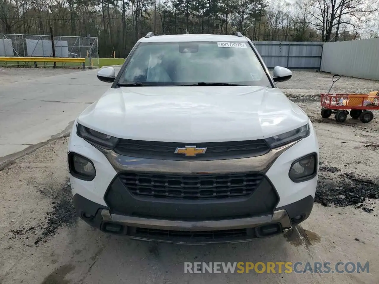 5 fotografías del automóvil dañado KL79MVSL5NB044911 CHEVROLET TRAILBLZR 2022