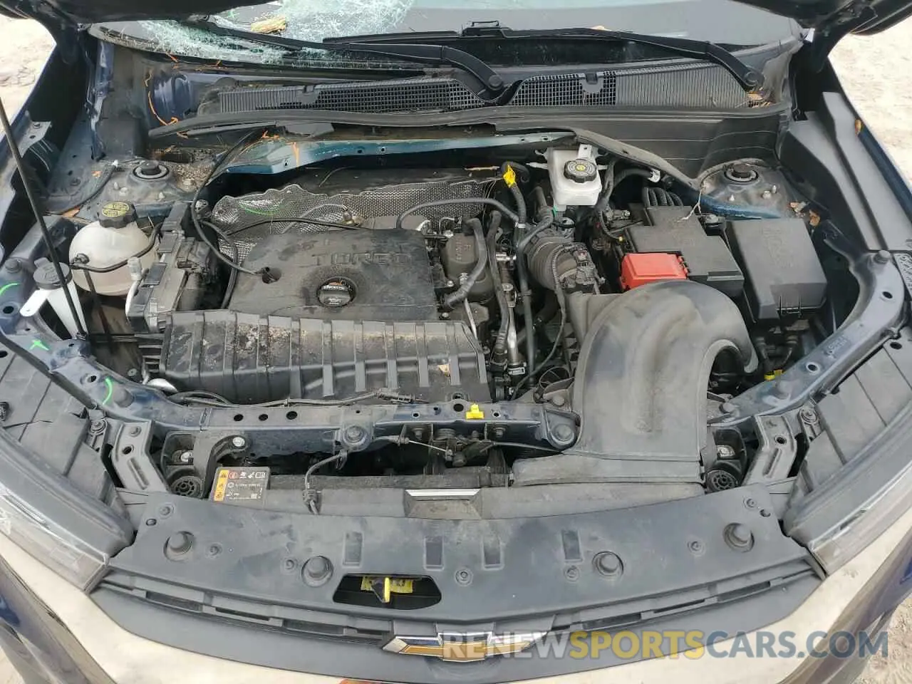 12 fotografías del automóvil dañado KL79MVSLXNB068833 CHEVROLET TRAILBLZR 2022
