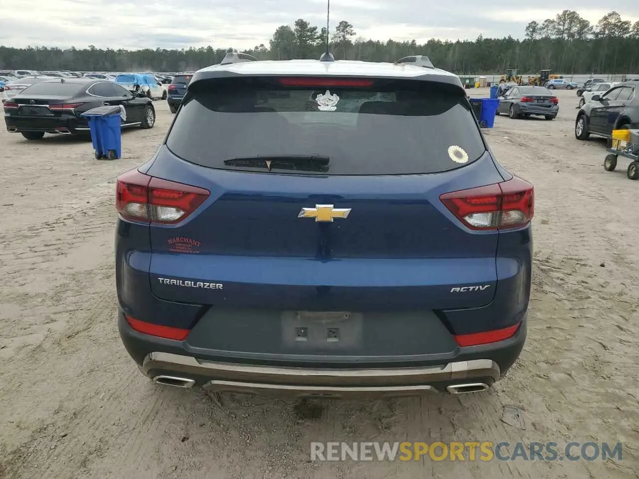 6 fotografías del automóvil dañado KL79MVSLXNB068833 CHEVROLET TRAILBLZR 2022