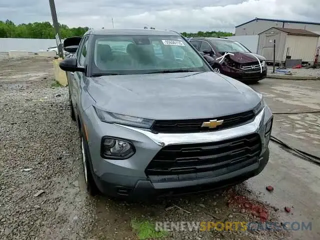 14 fotografías del automóvil dañado KL79MMS20PB126047 CHEVROLET TRAILBLZR 2023