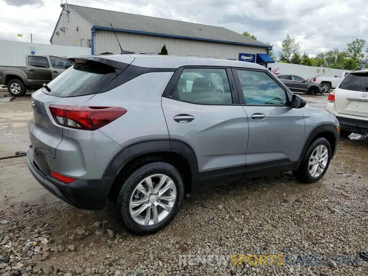 3 fotografías del automóvil dañado KL79MMS20PB126047 CHEVROLET TRAILBLZR 2023