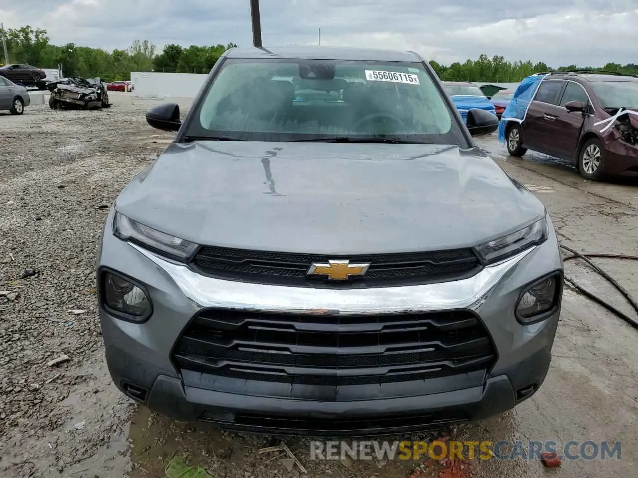5 fotografías del automóvil dañado KL79MMS20PB126047 CHEVROLET TRAILBLZR 2023