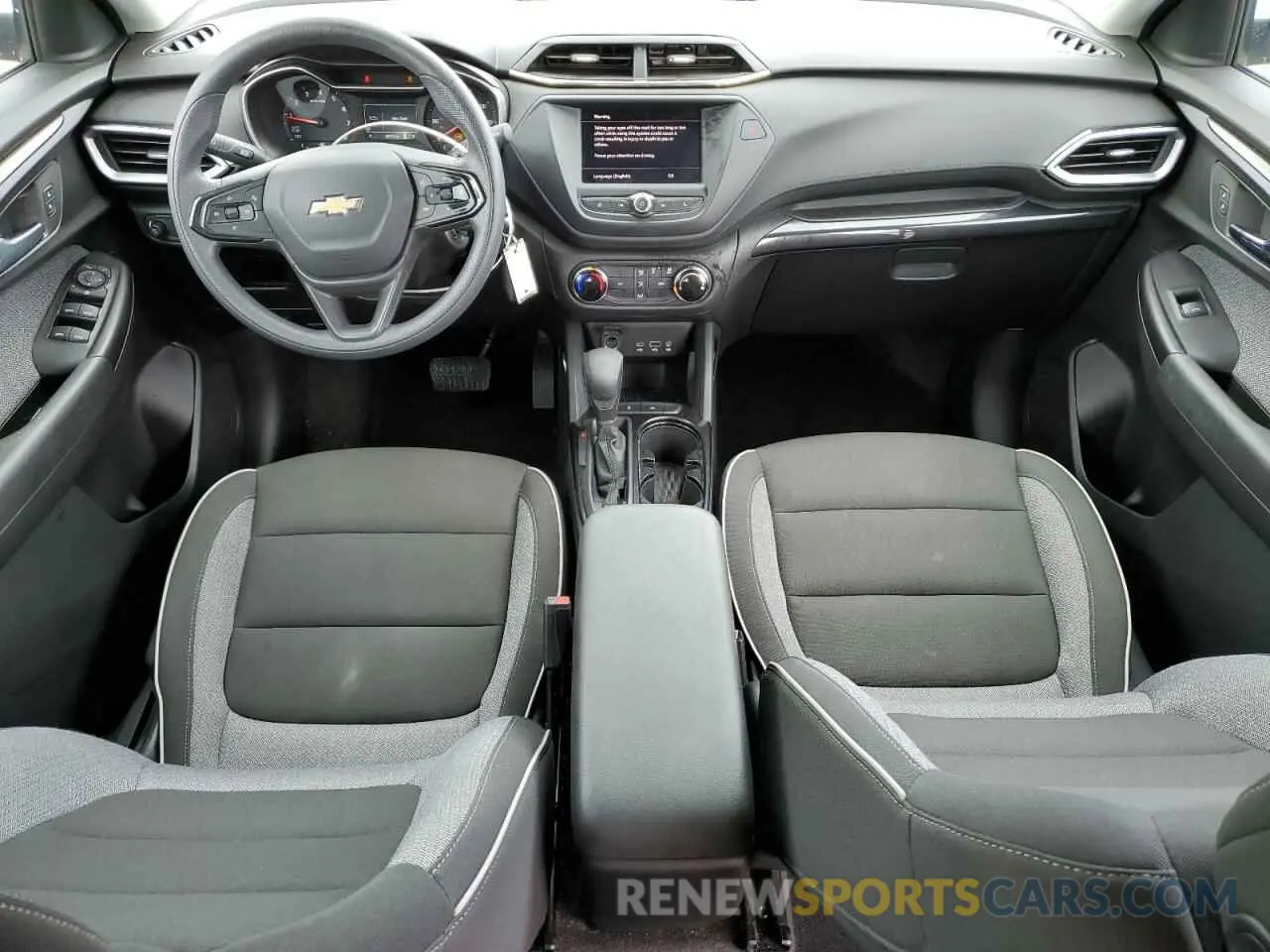 8 fotografías del automóvil dañado KL79MMS20PB126047 CHEVROLET TRAILBLZR 2023