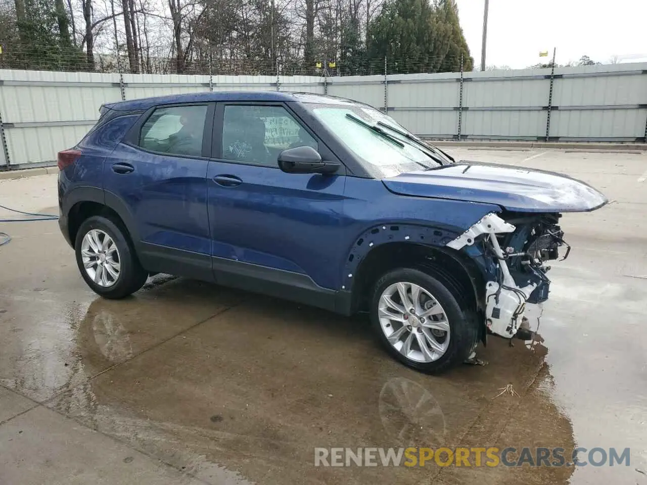 4 fotografías del automóvil dañado KL79MMS21PB005737 CHEVROLET TRAILBLZR 2023