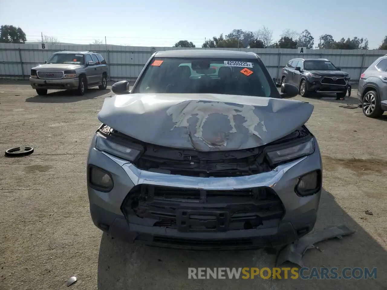 5 fotografías del automóvil dañado KL79MMS23PB019283 CHEVROLET TRAILBLZR 2023