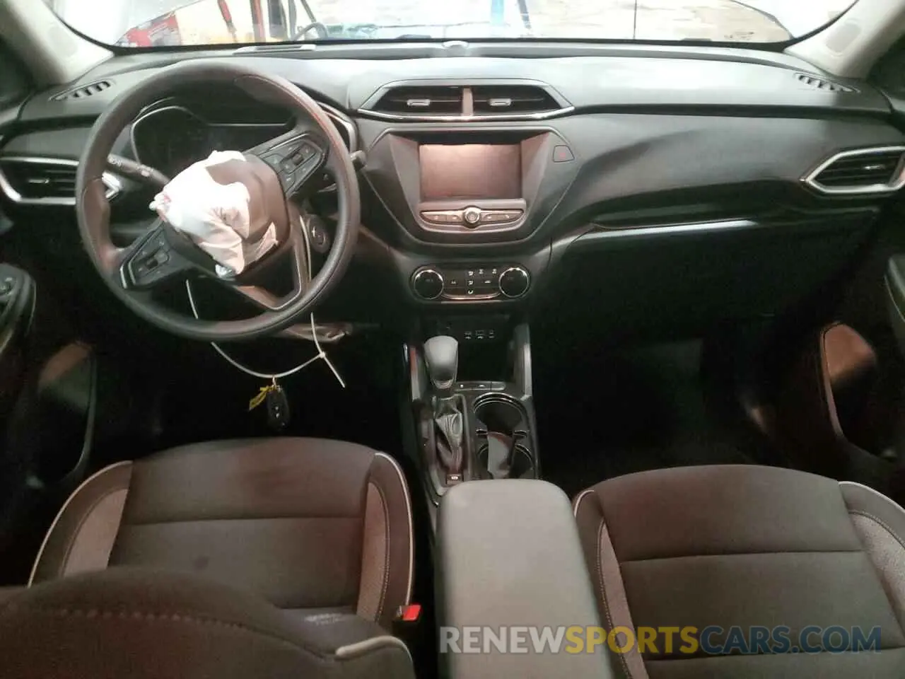 8 fotografías del automóvil dañado KL79MMS25PB168973 CHEVROLET TRAILBLZR 2023