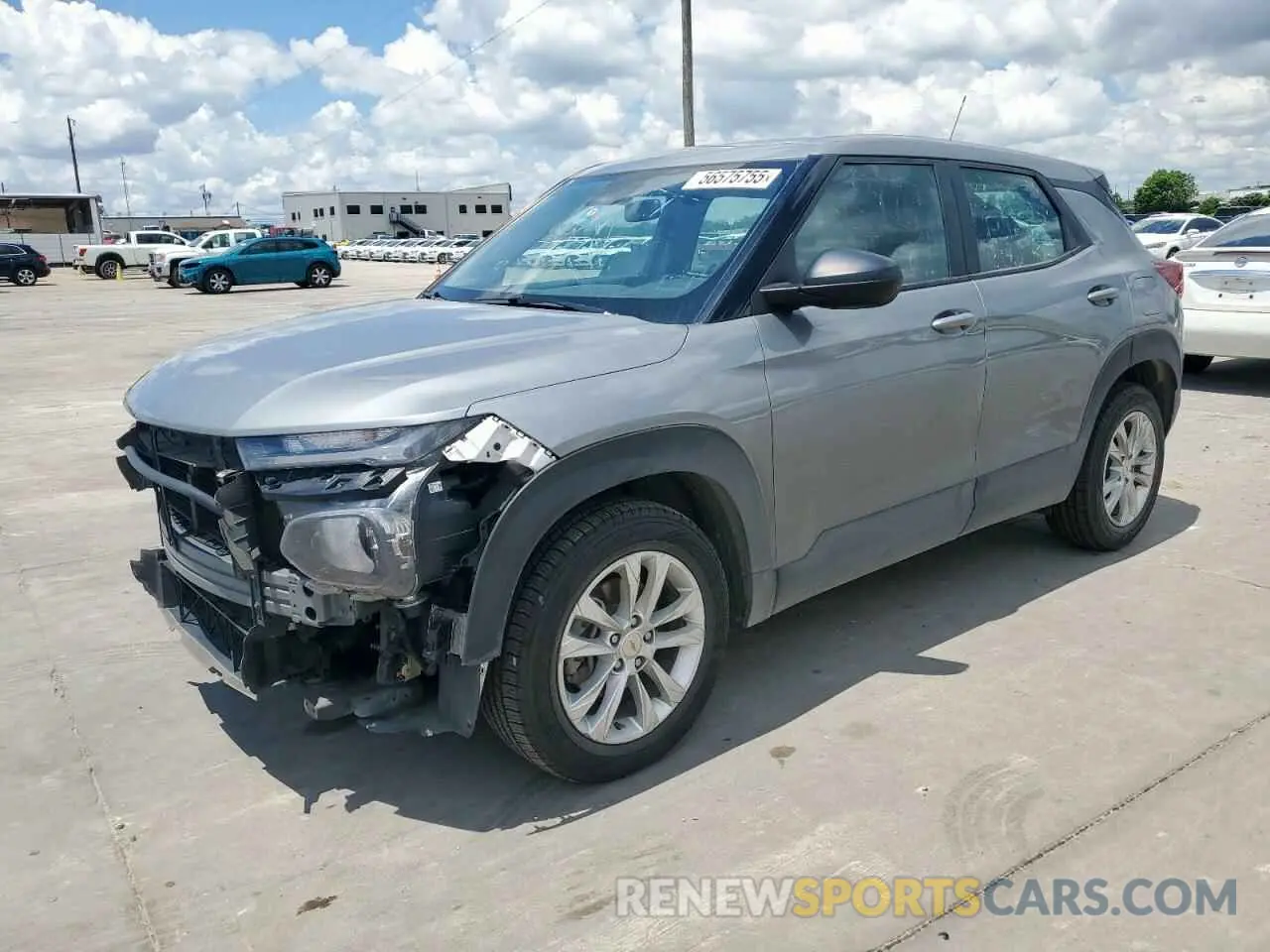 1 fotografías del automóvil dañado KL79MMS27PB031632 CHEVROLET TRAILBLZR 2023