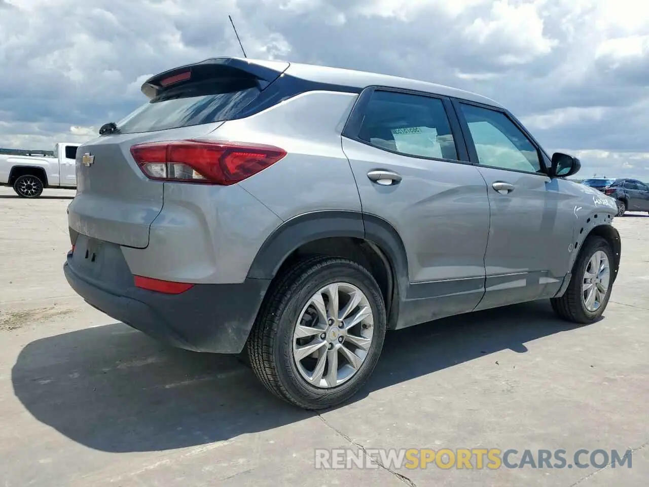 3 fotografías del automóvil dañado KL79MMS27PB031632 CHEVROLET TRAILBLZR 2023
