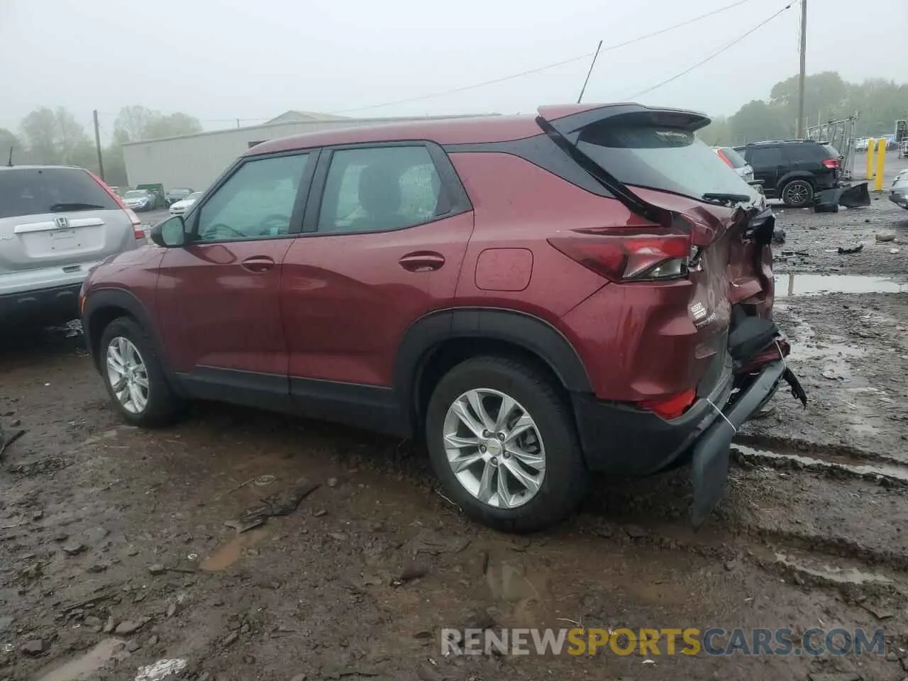 2 fotografías del automóvil dañado KL79MMS2XPB166359 CHEVROLET TRAILBLZR 2023