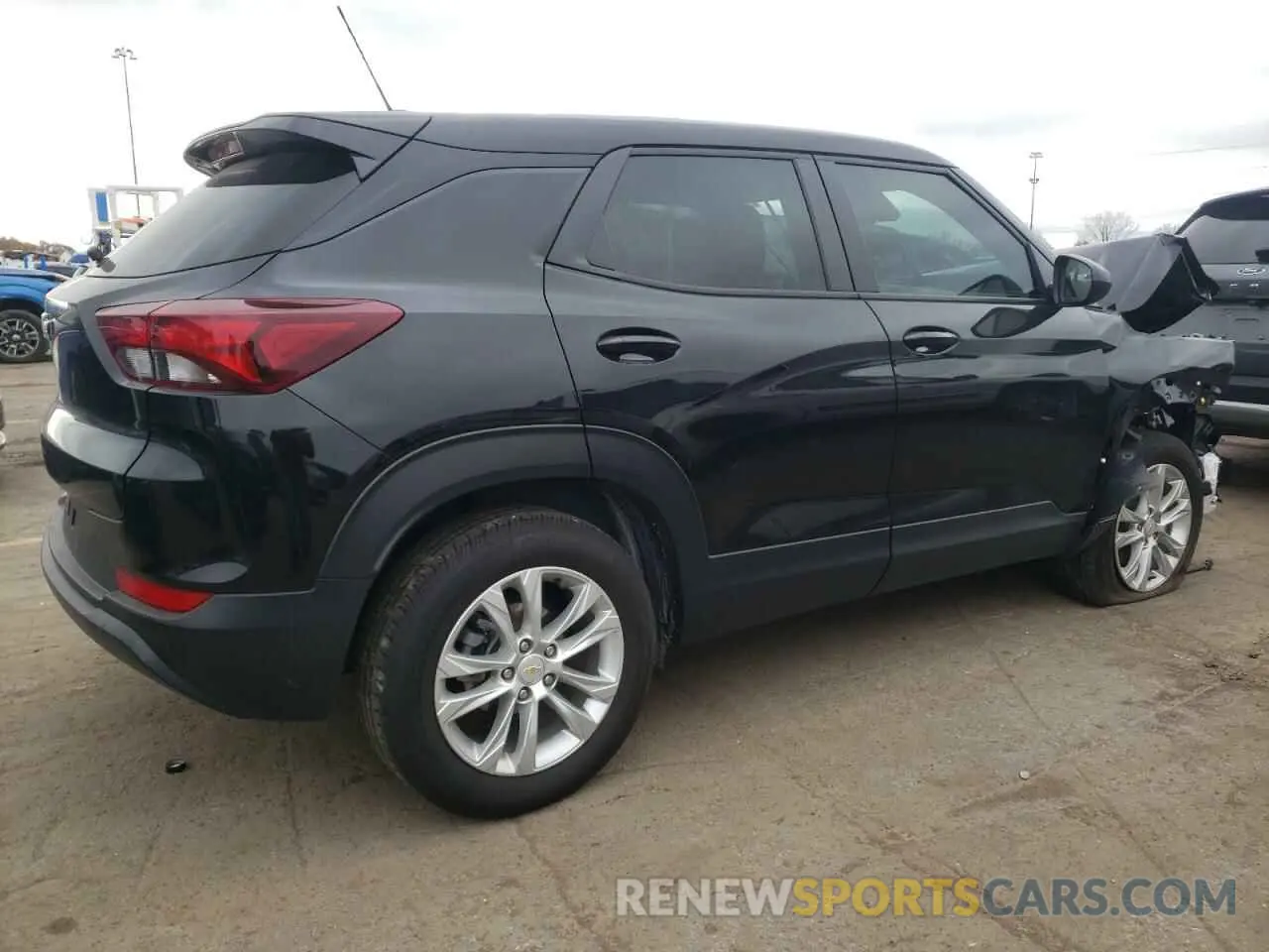 3 fotografías del automóvil dañado KL79MNSL1PB048425 CHEVROLET TRAILBLZR 2023
