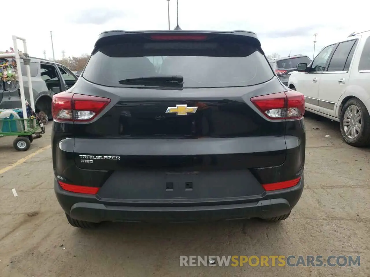 6 fotografías del automóvil dañado KL79MNSL1PB048425 CHEVROLET TRAILBLZR 2023