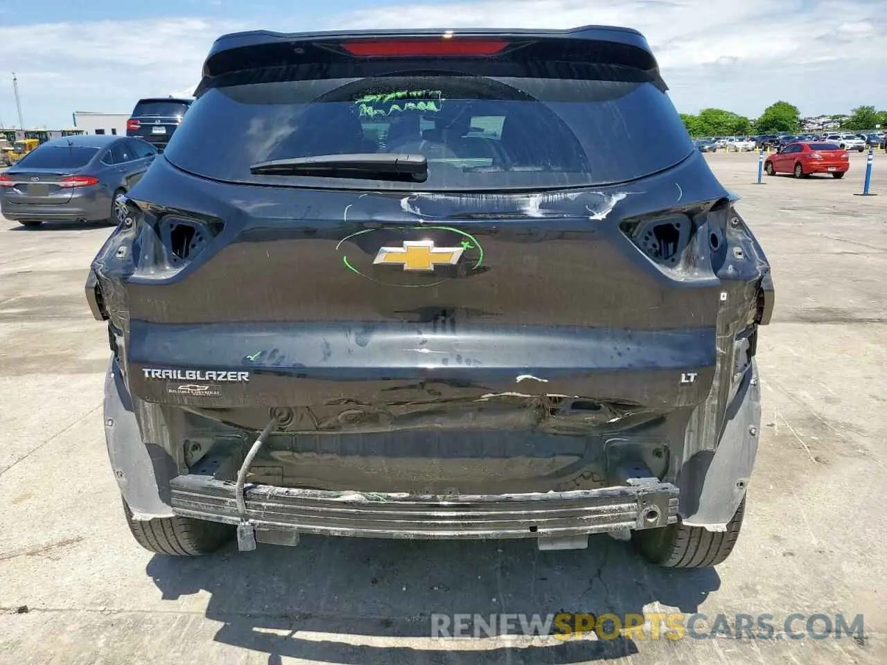 6 fotografías del automóvil dañado KL79MPS21PB046063 CHEVROLET TRAILBLZR 2023