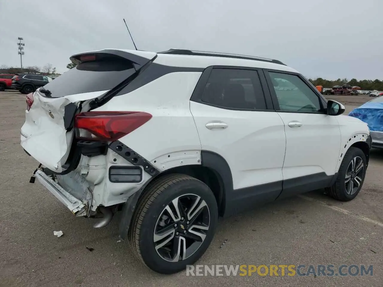 3 fotografías del automóvil dañado KL79MPS21PB209729 CHEVROLET TRAILBLZR 2023