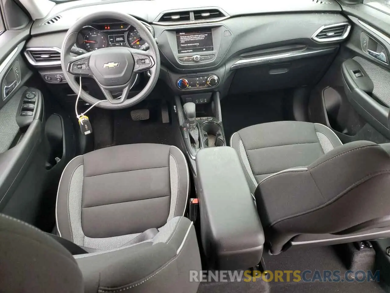 8 fotografías del automóvil dañado KL79MPS21PB209729 CHEVROLET TRAILBLZR 2023