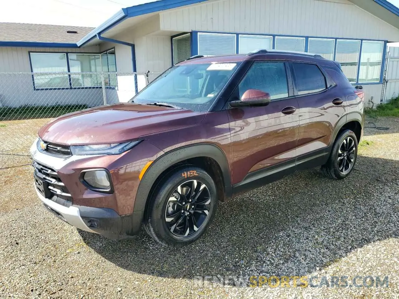 1 fotografías del automóvil dañado KL79MPS25PB161765 CHEVROLET TRAILBLZR 2023