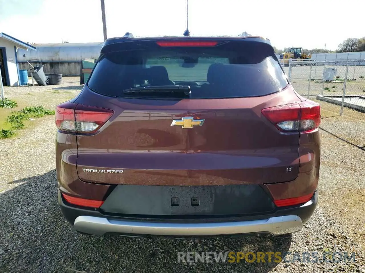 6 fotografías del automóvil dañado KL79MPS25PB161765 CHEVROLET TRAILBLZR 2023