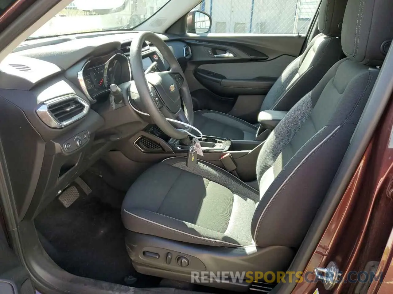 7 fotografías del automóvil dañado KL79MPS25PB161765 CHEVROLET TRAILBLZR 2023