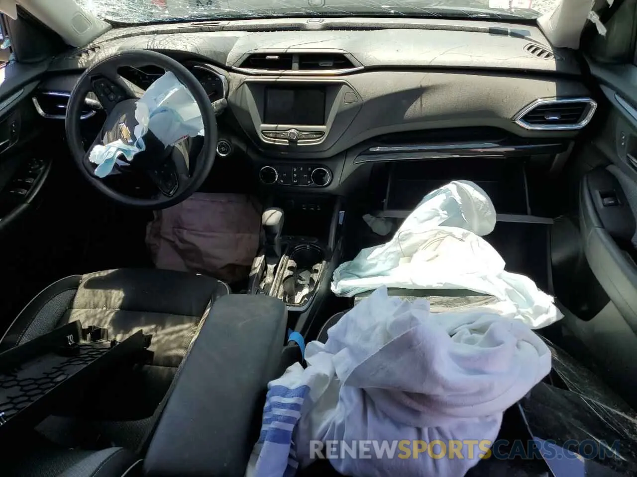 8 fotografías del automóvil dañado KL79MPS25PB205103 CHEVROLET TRAILBLZR 2023