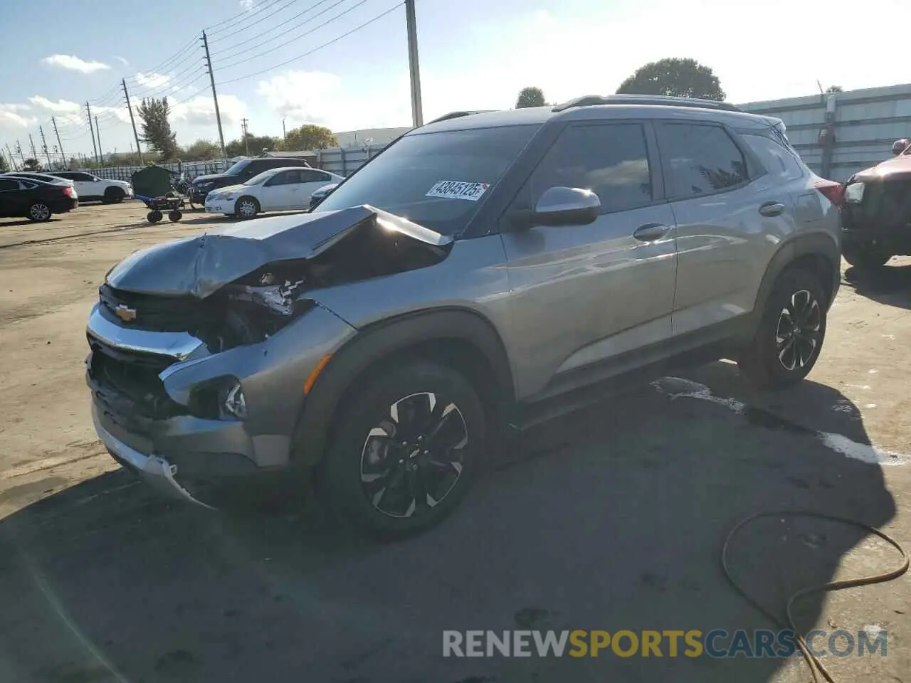 1 fotografías del automóvil dañado KL79MPS27PB066303 CHEVROLET TRAILBLZR 2023