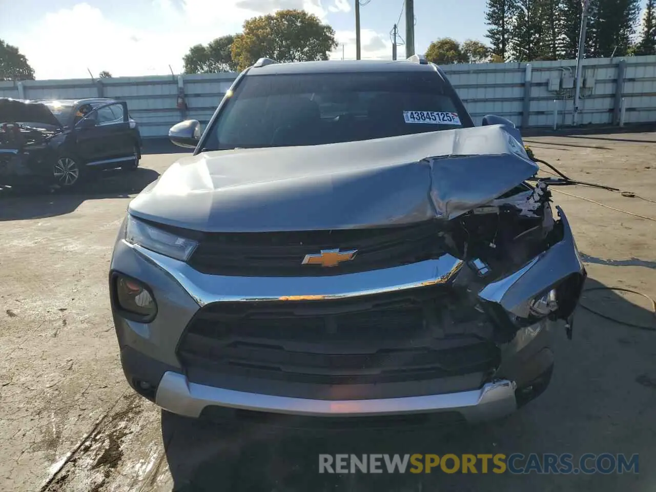 5 fotografías del automóvil dañado KL79MPS27PB066303 CHEVROLET TRAILBLZR 2023
